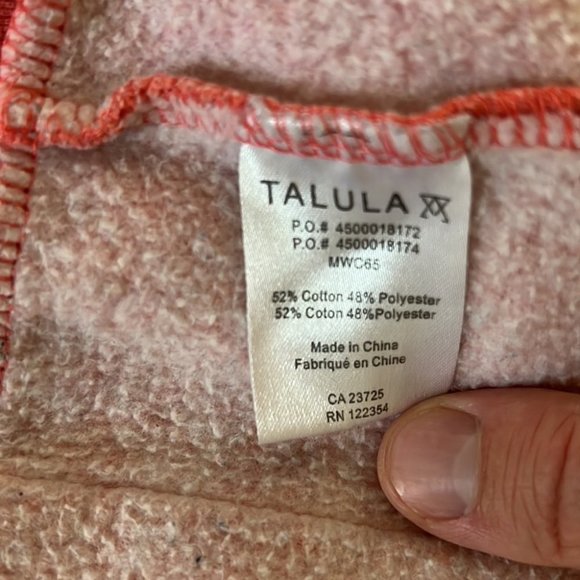 Aritzia Talula zip up hoodie size XS - Picture 7 of 10